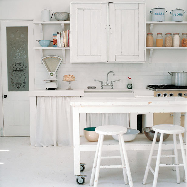 Aires vintage en cocinas blancas – decoradoras decocasa