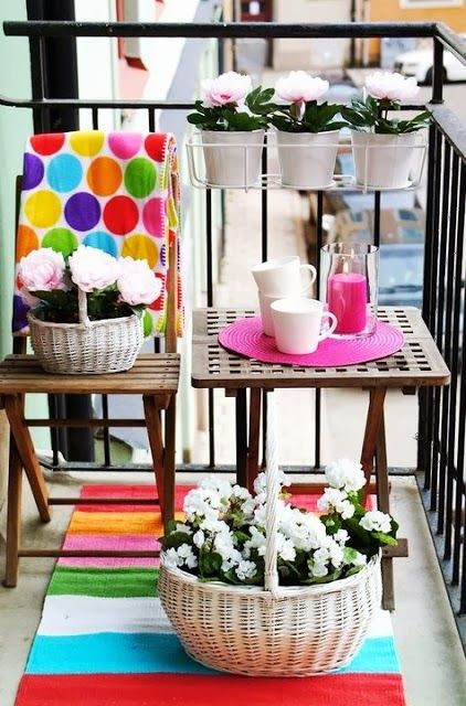 Balcones pequeños para disfrutar – decoradoras decocasa Balcon désign Plantas